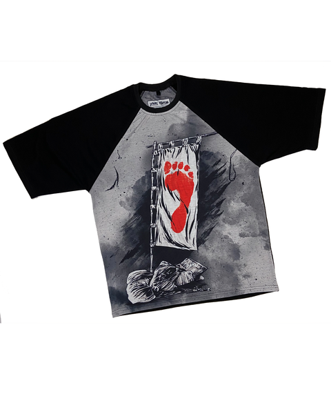 Shredder Foot Clan Oversized Raglan T-shirt