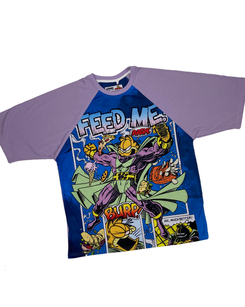 Garfield Feed Me Oversized Raglan T-shirt