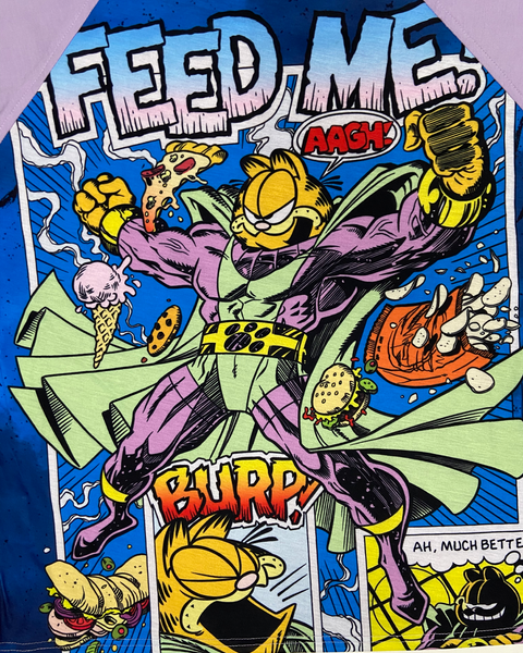 Garfield Feed Me Oversized Raglan T-shirt