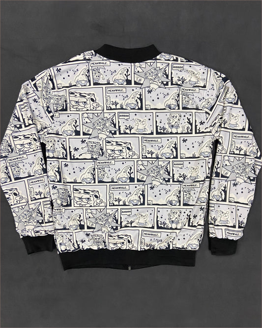 Spongebob Comic Strips Bomber Jacket