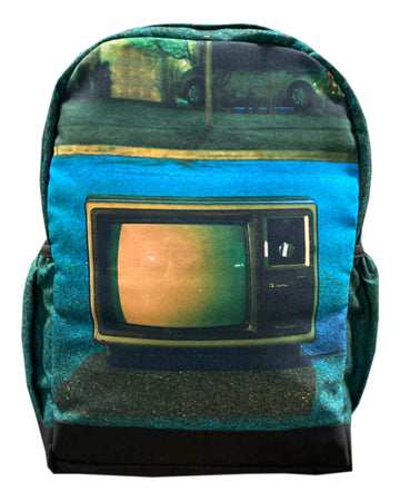 Glitch TV Canvas Backpack