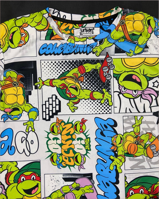 Ninja Turtles Cowabunga T-shirt Shorts Combo