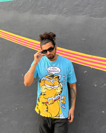Garfield Hate Mondays Oversized Tshirt