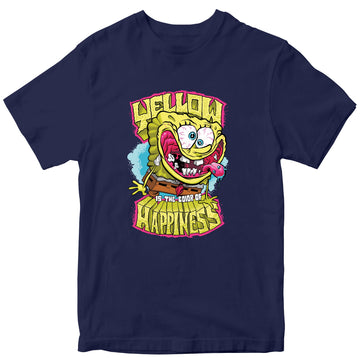Spongebob Happy Yellow 100% Cotton T-shirt