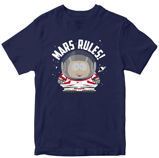South Park Mars Rules 100% Cotton T-shirt