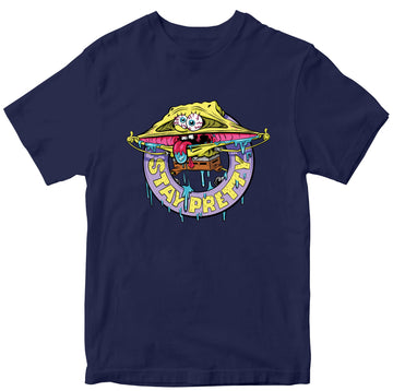 Spongebob Stay Pretty 100% Cotton T-shirt