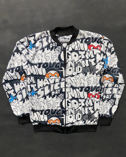 TMNT Slice A Day Bomber Jacket