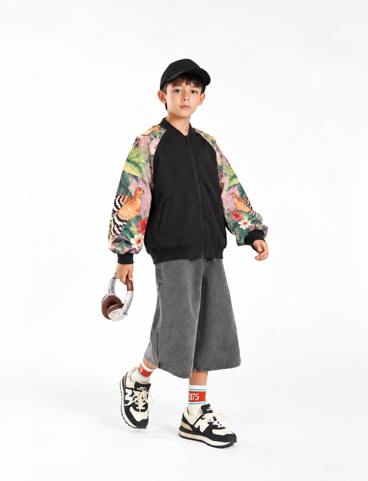 Hoopoe Kids Bomber Jacket