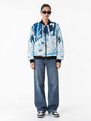 Astro Yeti Bomber Jacket women