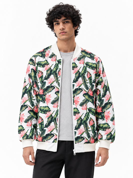 Tropical Bomber Jacket