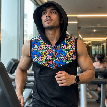 Camo Bubbles Gym Hoodie