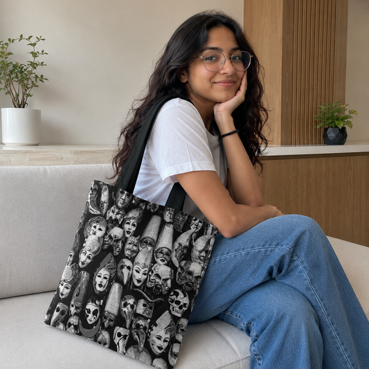 Retro Incognito Tote Bag