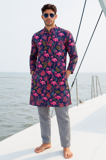 Flamingo Men Kurta