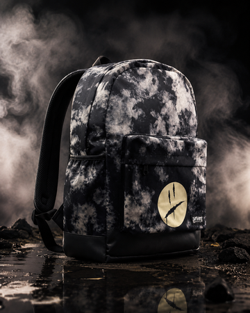 Wicked Smiley Canvas Backpack