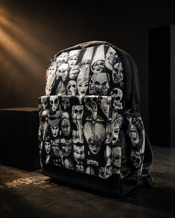 Retro Incognito Canvas Backpack