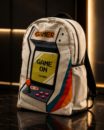 Gamer Canvas Backpack