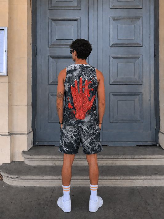Bloody Claw Tank and Shorts Combo