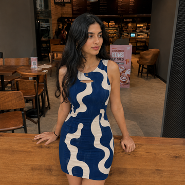 Coastal Curve Mini Dress