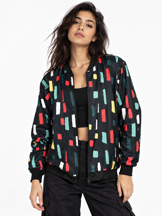 Confetti Bomber Jacket women