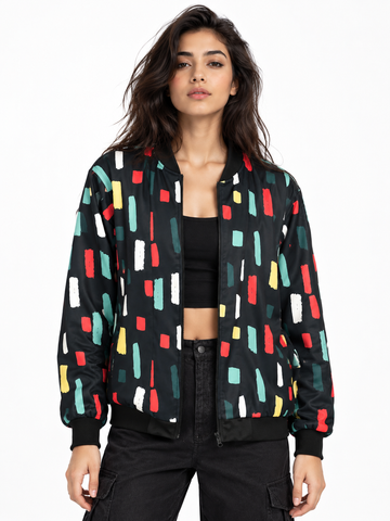 Confetti Bomber Jacket women