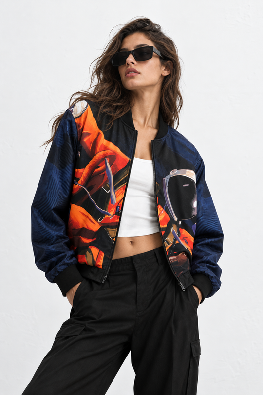 Space Inmate Bomber Jacket women