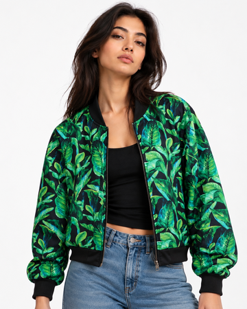 Forest Bomber Jacket women
