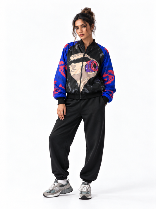 David Walkman Bomber Jacket women