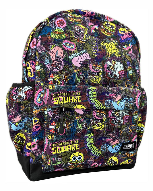 Not Afraid To Be Square Canvas Backpack