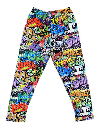Ninja Turtles Graffiti Wall Art Lower