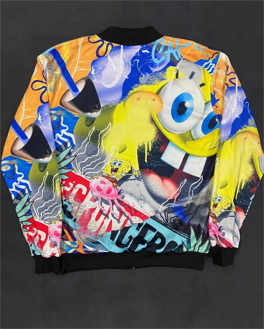 SpongeBob Fun Mag Bomber Jacket