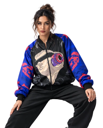 David Walkman Bomber Jacket women