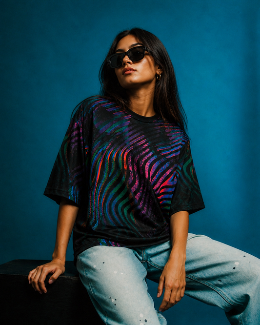 Female Illusion Oversized T-shirt