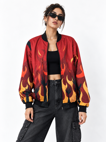 Hell Story Bomber Jacket women