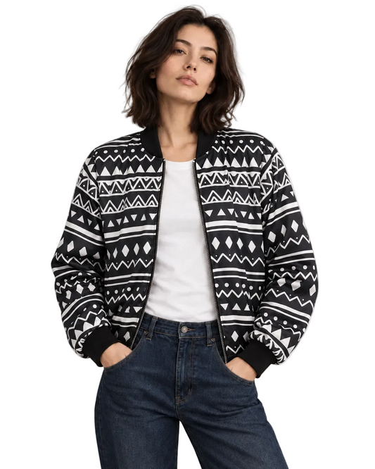 Aztec Bomber Jacket