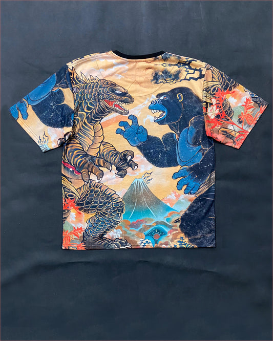 Kaiju Duel Oversized T-shirt
