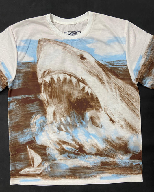 Shark Attack Oversized Tshirt