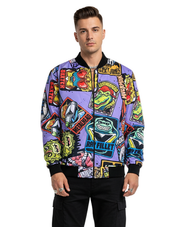 Ninja Turtles Villans United Bomber Jacket