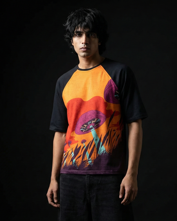 Attack Shyp Oversized Raglan T-shirt