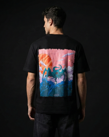 Invasion Spdy 100% Cotton Oversized t-shirt
