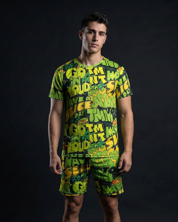 Ninja Turtles Slice A Day T-shirt Shorts Combo