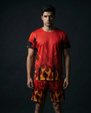 Hell Story T-shirt and Shorts Combo