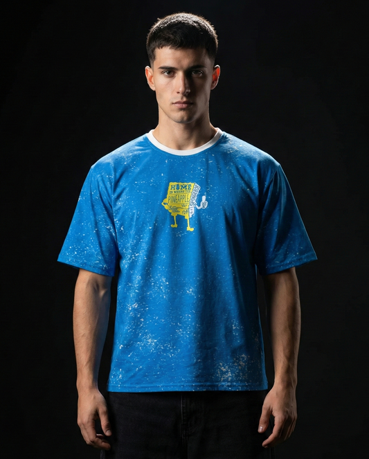 Spongebob Pineapple is Home Oversized T-shirt 50% off