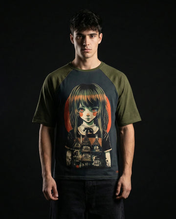 Anna Oversized Raglan T-shirt
