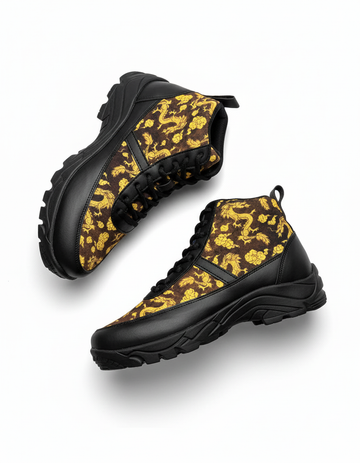 Dragon Master High Top Canvas Sneakers