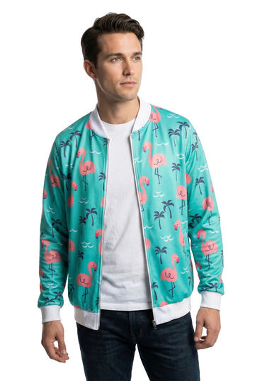 Flamingo Bomber Jacket