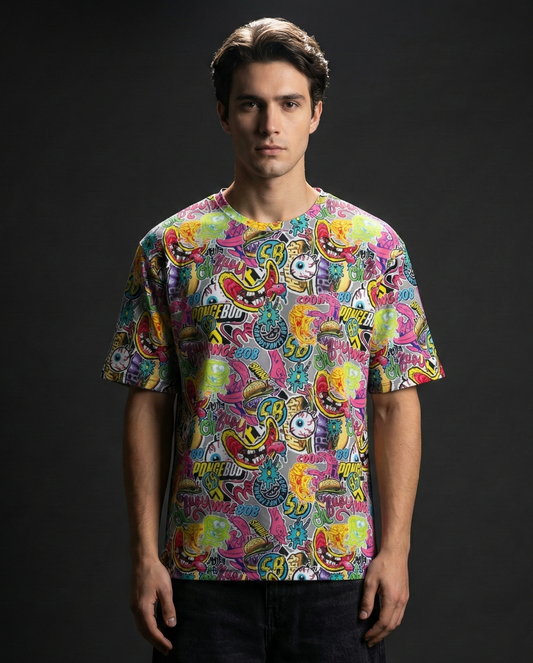 SpongeBob Krusty Pants Oversized T-shirt