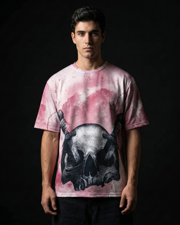 Scabbard Skull Oversized T-shirt 50% OFF