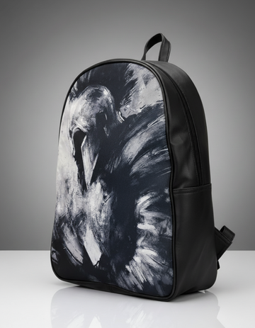 Gladiator D Faux Leather Backpack