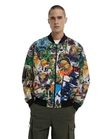 Ninja Turtles Prime Bomber Jacket