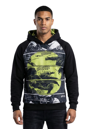 Ninja Turtles Comic Battle Hoodie